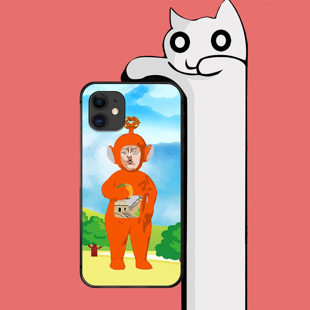 

Donald John Trump Phone Case Cover For Iphone 6 6S 7 8 11 12 Se 2020 X Xs Xr Pro Max Plus Mini Black