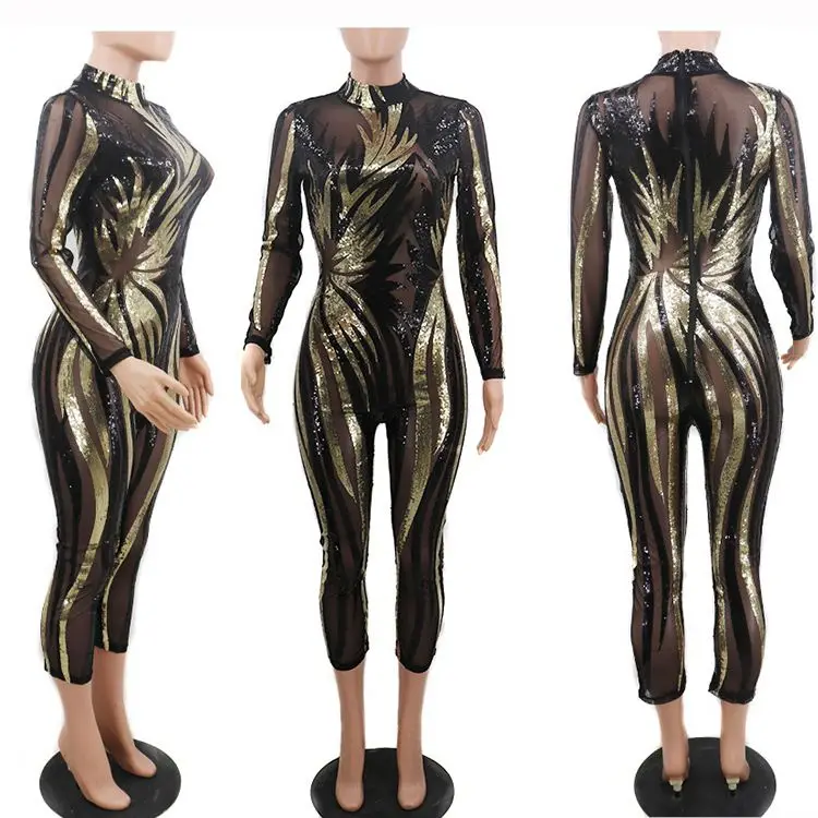 

trendy party night rompers shorts black corset sequin one piece for women jumpsuits