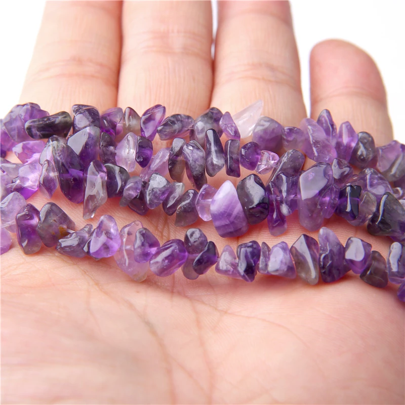 Натуральный Аметист синий фиолетовый розовый зеленый желтый камень бусины