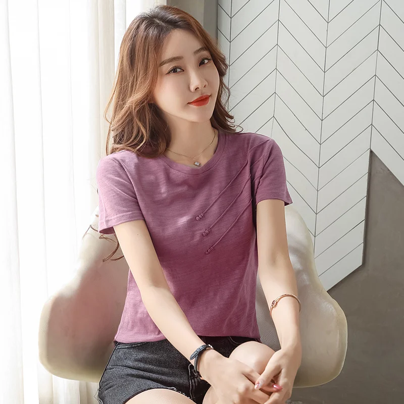 Новинка 2021 летняя одежда Корейская рубашка с коротким рукавом женская модная