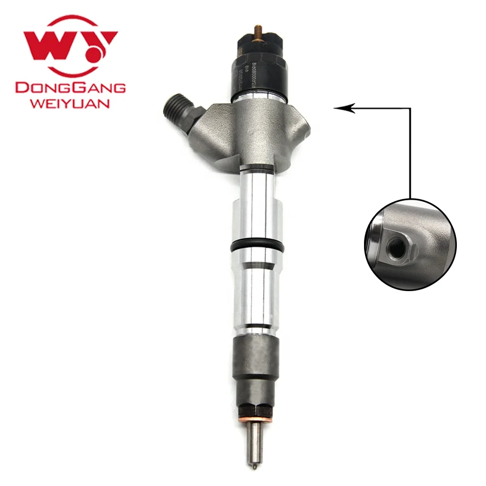 

WEIYUAN high reputation warranty guaranteed common rail injector 0445120214 for Diesel engine WD10
