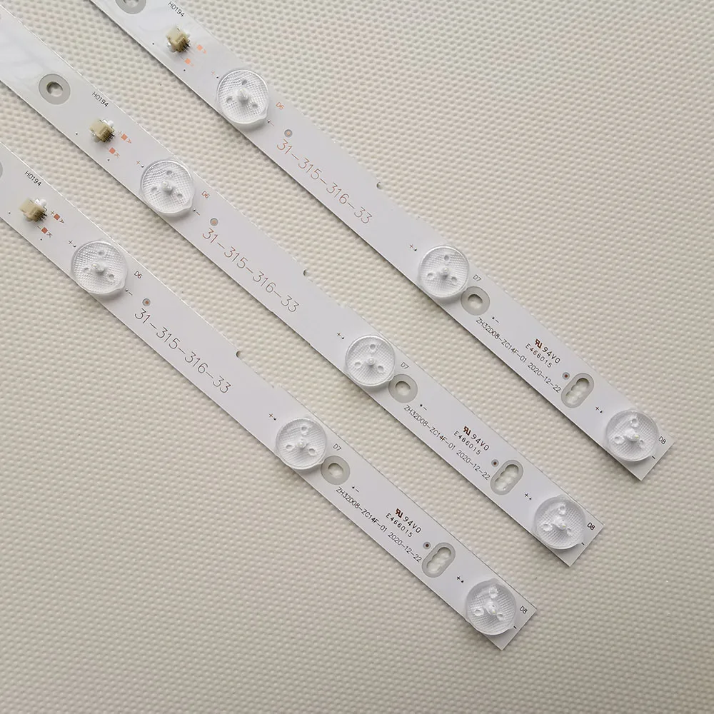 6 шт. = 2 комплекта светодиодный индикатор подсветки LE32F50 LE32F33 3S3205D L32D31S LE32D51A