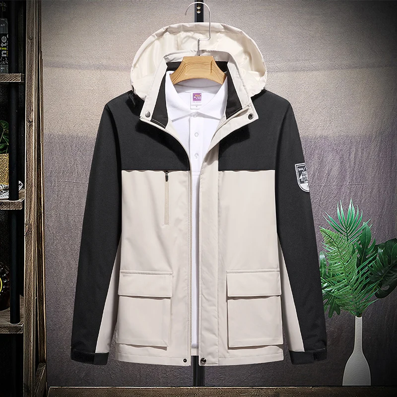 

Jacket Men Fashion Casual Loose Mens Jacket Sportswear Bomber Jacket Mens jackets Men Coats Size Wind Breaker