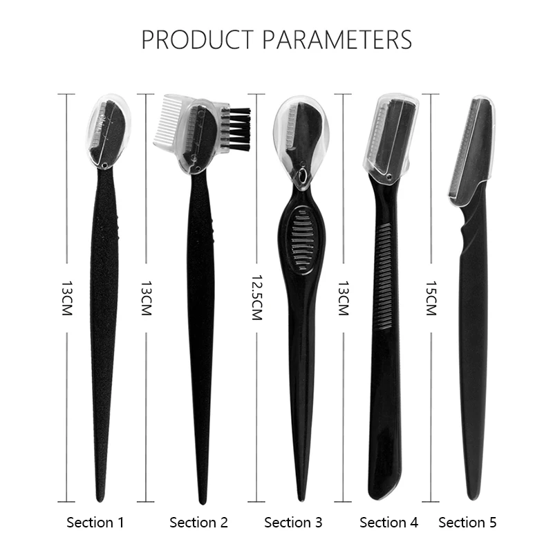 1 шт. портативный триммер для бровей Женская бритва лица триммеры лезвия удаления