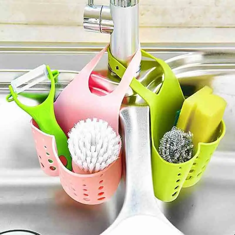 Корзина для хранения кухонной раковины держатель губки ванной мыло висячая