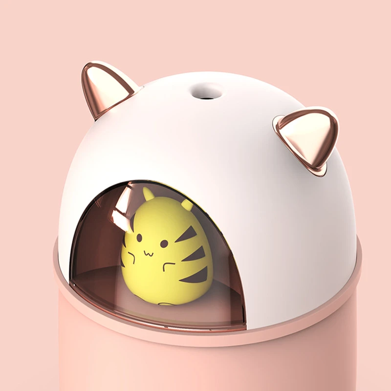 USB увлажнитель 300 мл милый питомец Ультразвуковой Холодный Туман Арома воздушный