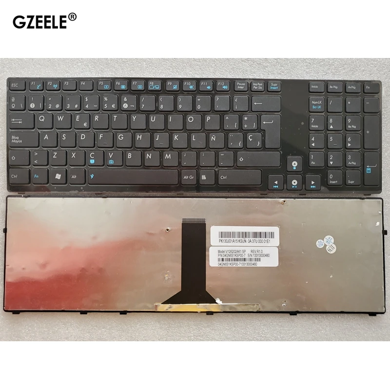 Испанская Новинка для ноутбука ASUS K93 K93S K93SM K93SV K95 K95V K95VB K95VJ K95VM клавиатура SP