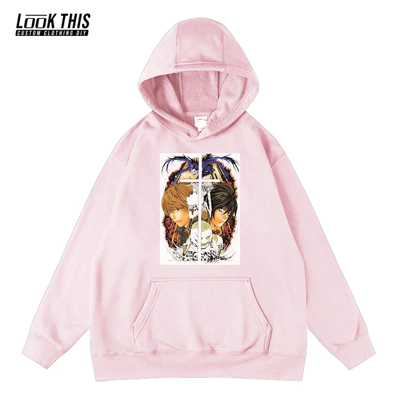 

Death Note Anime L Character Girls Boys Sweatshirt Clothes Tops Oversized Hoodie Warm Sportswear Children's Clothing Hoodies Top