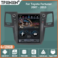 android car radio for toyota hilux revo surf fortuner 2005 2015 stereo autoradio 2 din tesla multimedia gps navigation player