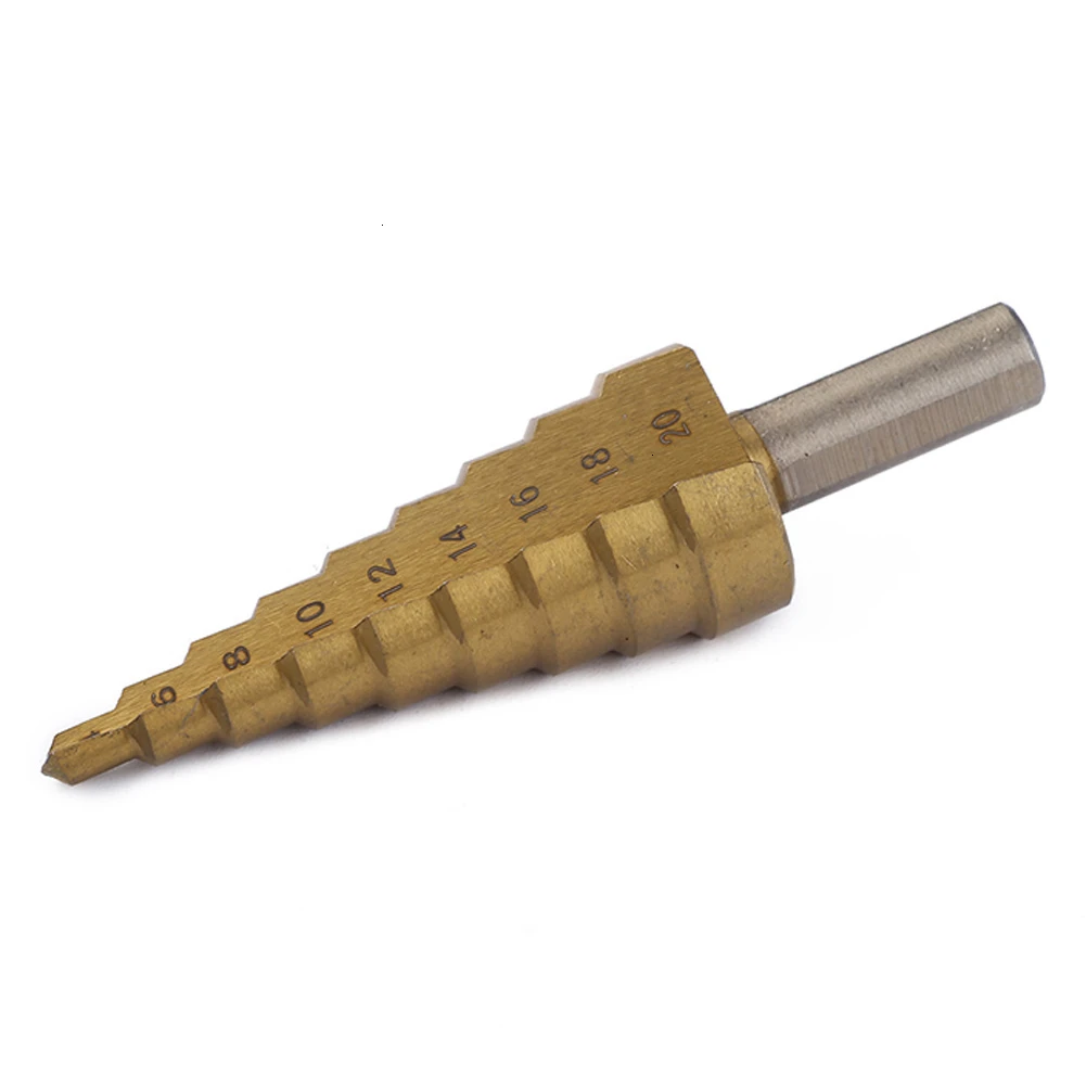 3 шт./лот профессиональный HSS стальной большой шаговый конус шестигранный