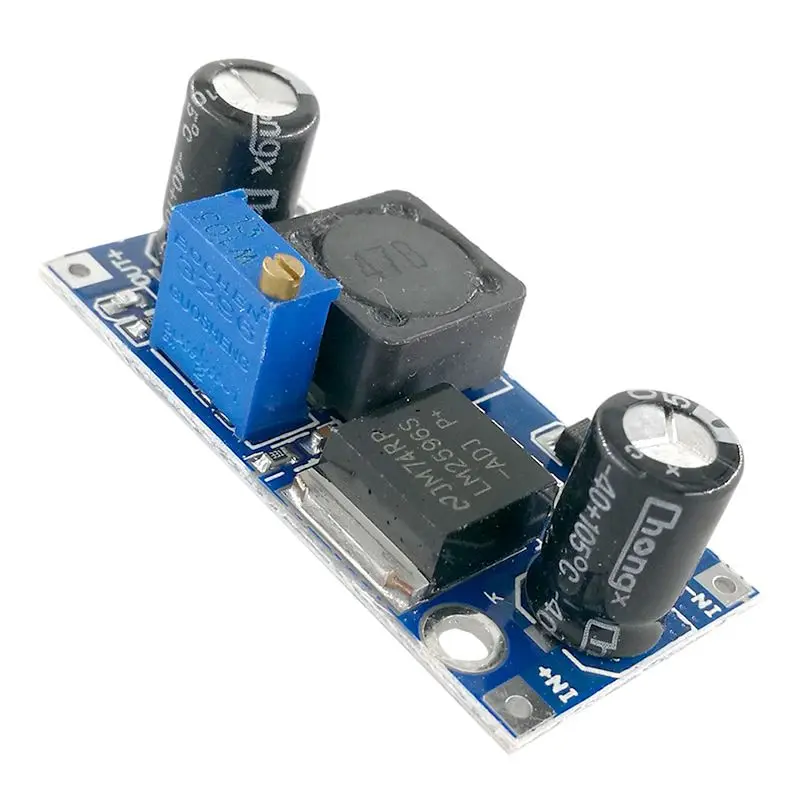 DC-DC 3A Buck Converter Step Down Diy Kit Electronic PCB Board Module LM2596 Power Supply Output 4V-35V 1.23V-30V 150KHz | Электроника