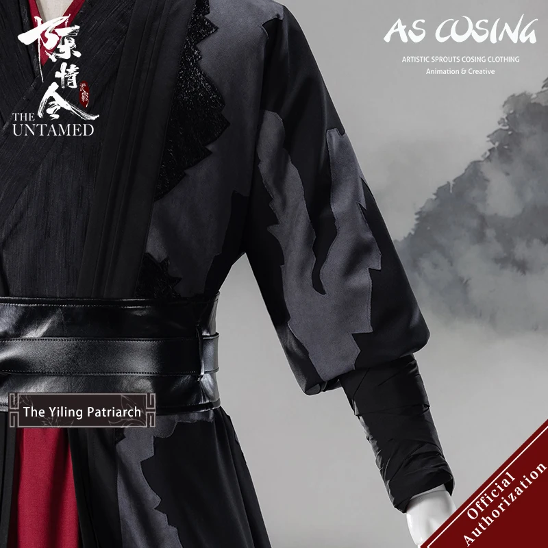 Uwowo Mo Dao Zu Shi ТВ сериал The Untamed Yiling патриарх вер Вэй Wuxian Wei Ying косплей костюм для мужчин