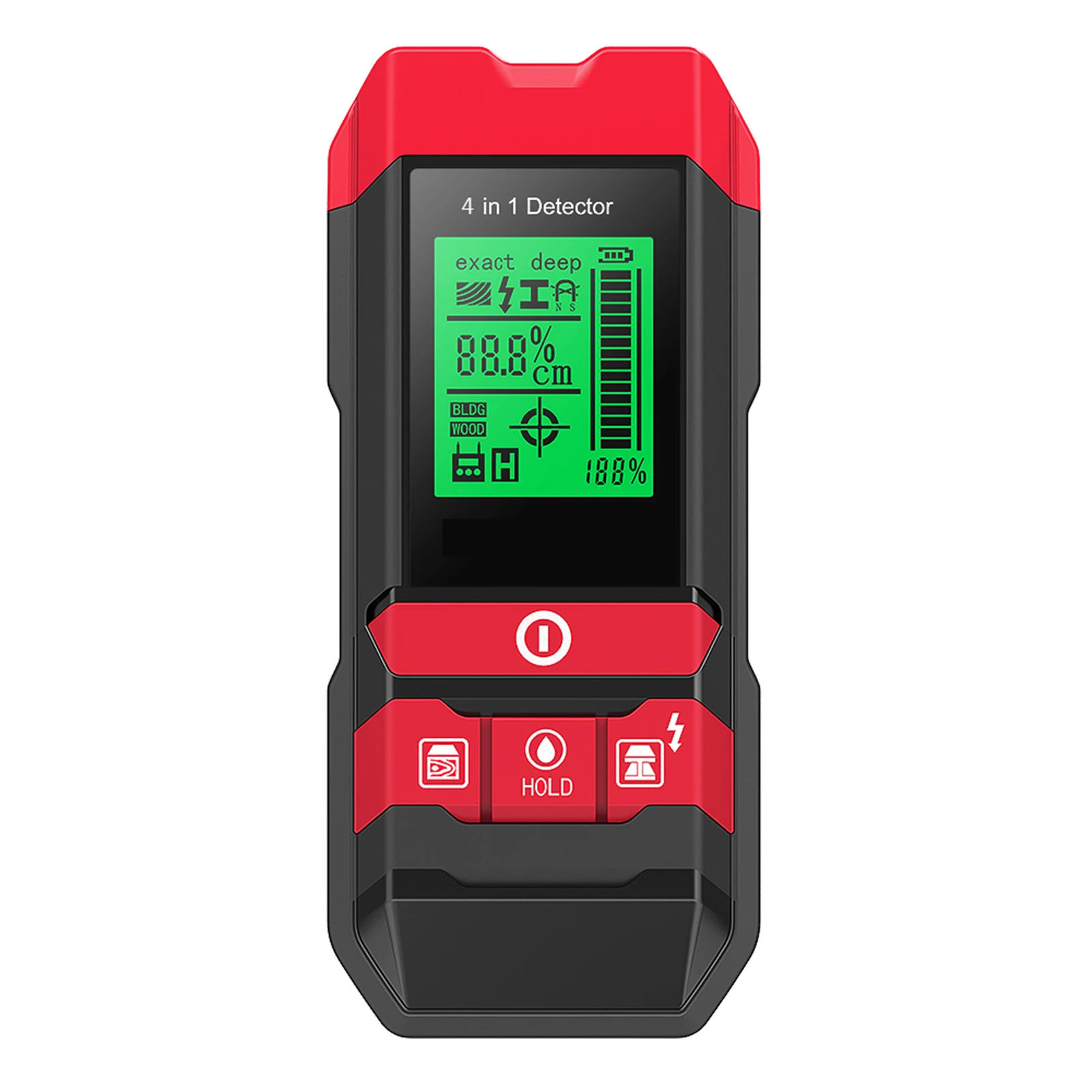 

Meterk шпилька детектор стен 4 в 1 настенный центр сенсор настенный сканер цифровой кабель провод трекер AC кабель Live AC проводной сканер