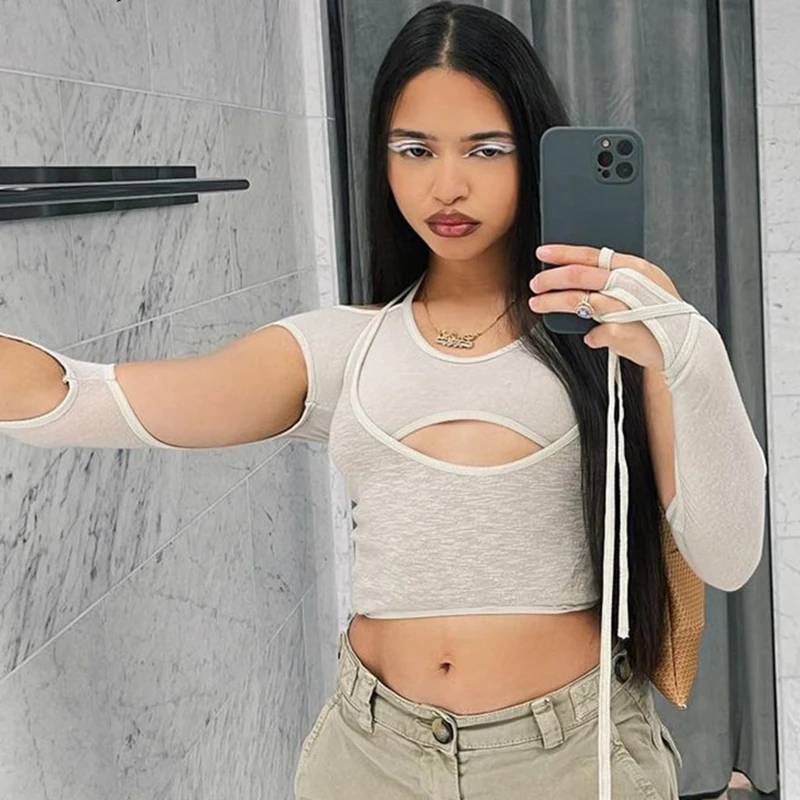 

Сексуальная Женская юбка Y2k в стиле Харадзюку, 2 шт.