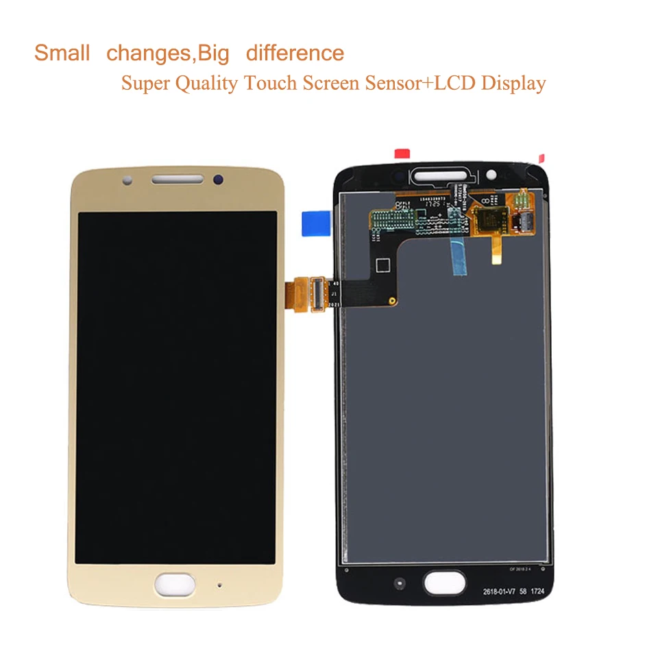 5," для Motorola Moto G5 lcd XT1670 XT1671 XT1672 сенсорный экран дигитайзер для Moto G5 монитор lcd сборка Полная замена