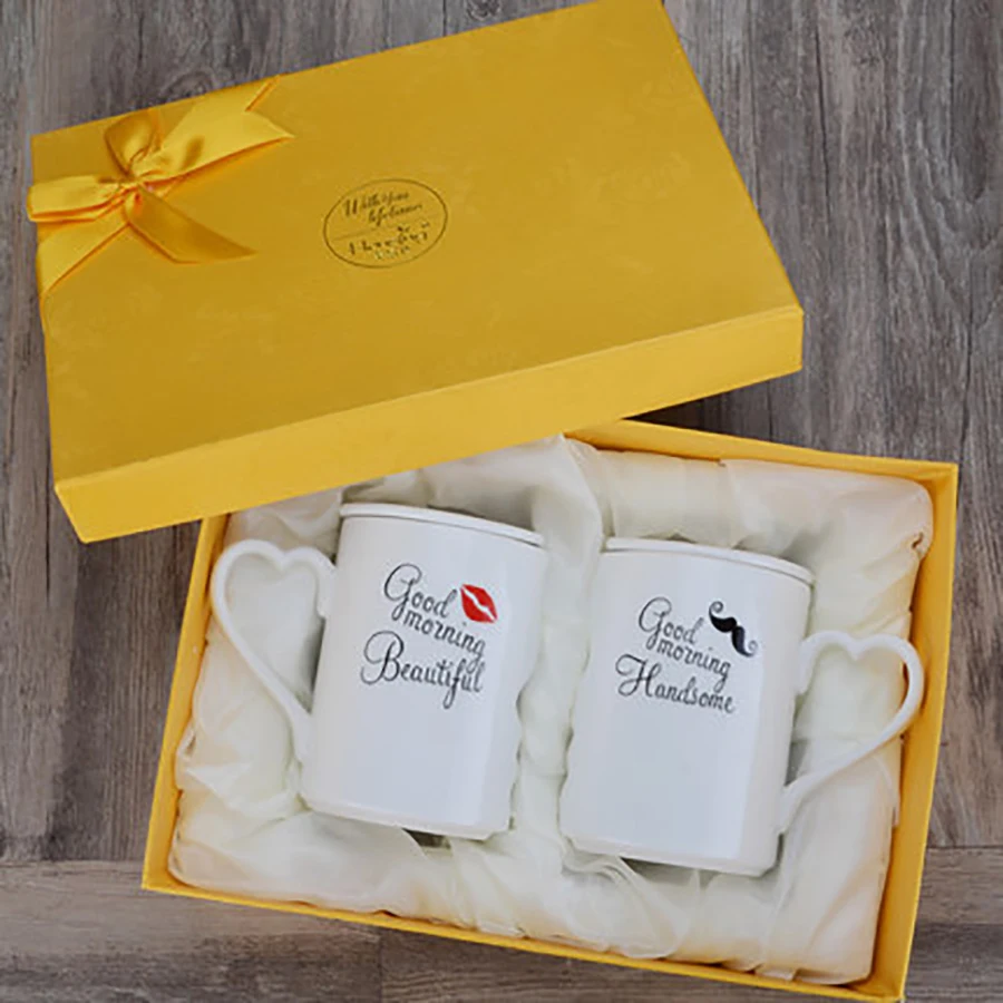 

Creative Trend Korean Version Mug Coffee Cup Personality Water Ceramic Cups Couple Espresso Environmentally W