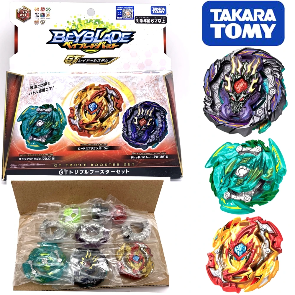 2020 Бесплатная доставка Takara Tomy Beyblade BURST Booster GT B149 тройной бустер набор Lord Spriggan в