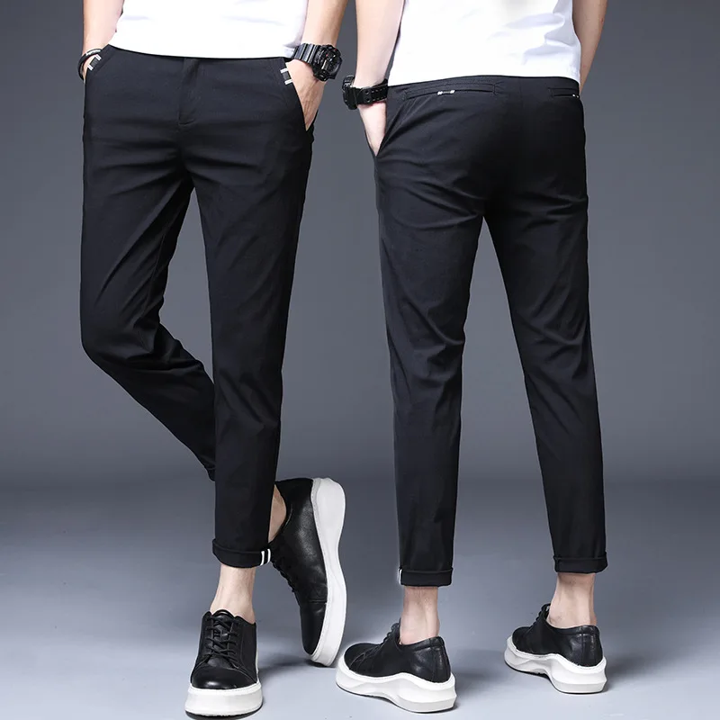 Брюки MRMT мужские ультратонкие брендовые облегающие штаны повседневные модные