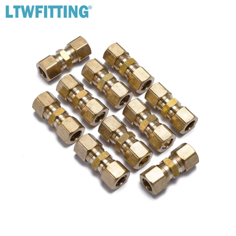 LTWFITTING 3/8 &quotOD компрессионное соединение латунный Компрессионный фитинг |