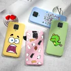 Чехол карамельного цвета для телефона Xiaomi Redmi Note 9 9s 9 Pro, чехлы из мягкого силикона с милыми мультяшными рисунками для redmi note 9 9s 9pro, задняя крышка, кольцо на палец