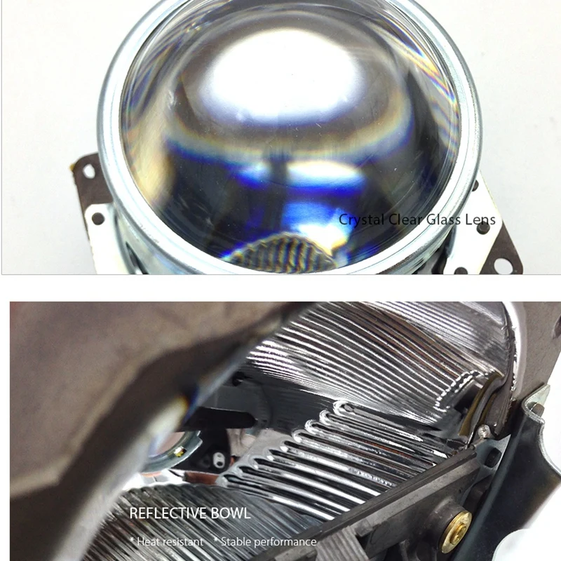 Автомобильные фары Q5 без потерь двойной проектор Объектив модификация Xenon D2S D2H