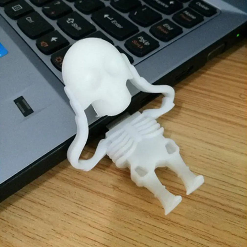 USB флеш-накопитель с мультяшным черепом USB2.0 2 Гб карта памяти Флешка диск ГБ