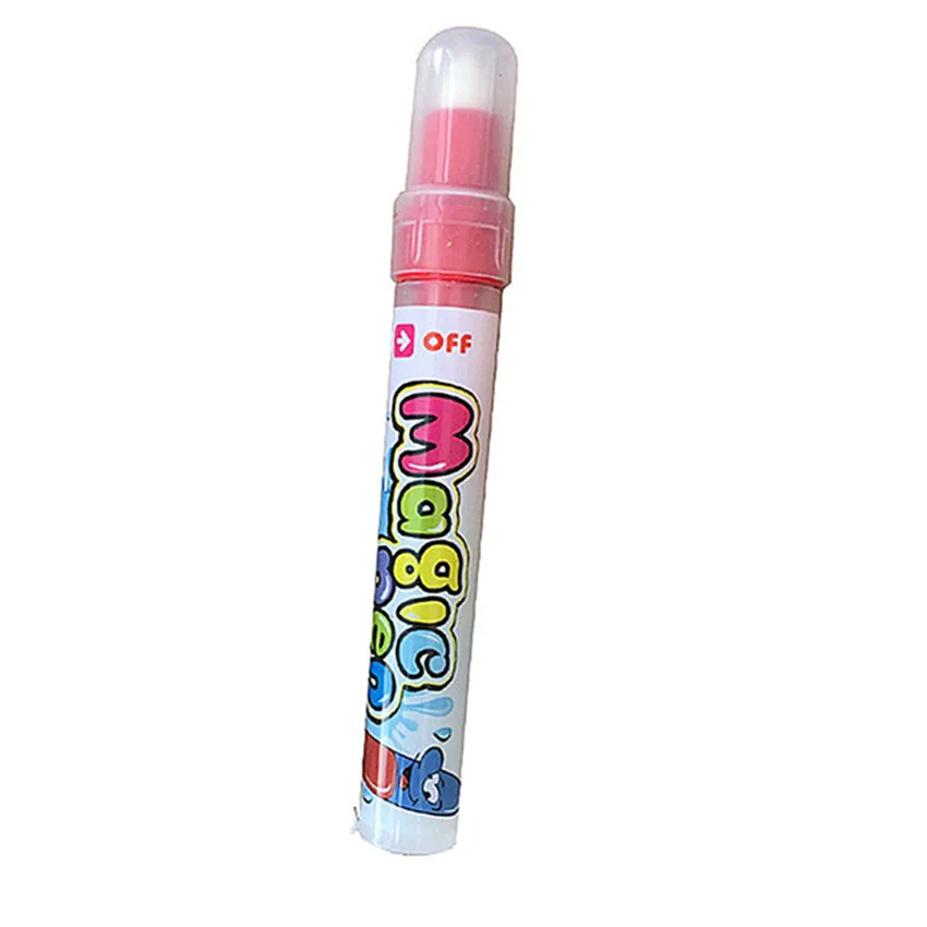 pink pen Монтессори Рисование доска для рисования детей игрушки волшебная Вода Рисование книга раскраска каракули и волшебная ручка подарок на день рождения - Цвет: pink pen