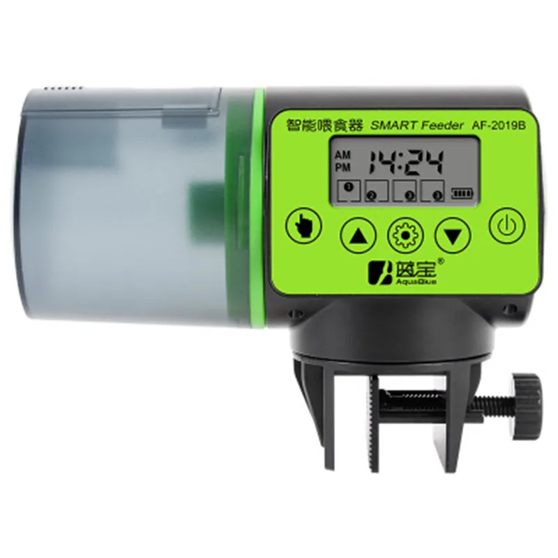 

2 in 1 Manual and Smart Automatic Fish Feeder Aquarium Timer Feeder Digital Fish Tank Electrical Food Feeding Fish Feeder Tool