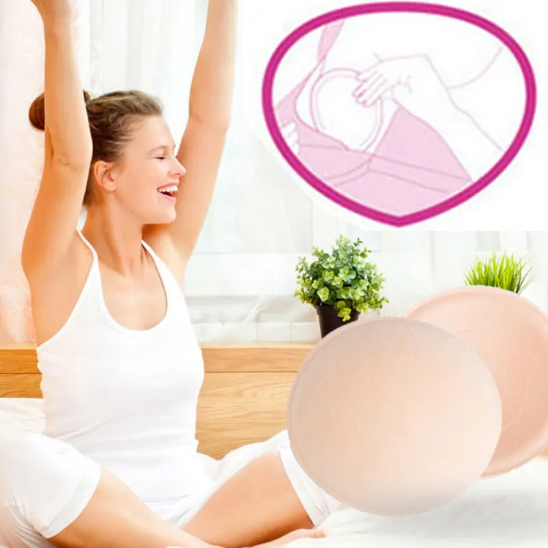 4 шт. Мягкий хлопок детские лактационный вкладыш моющиеся кормление грудью