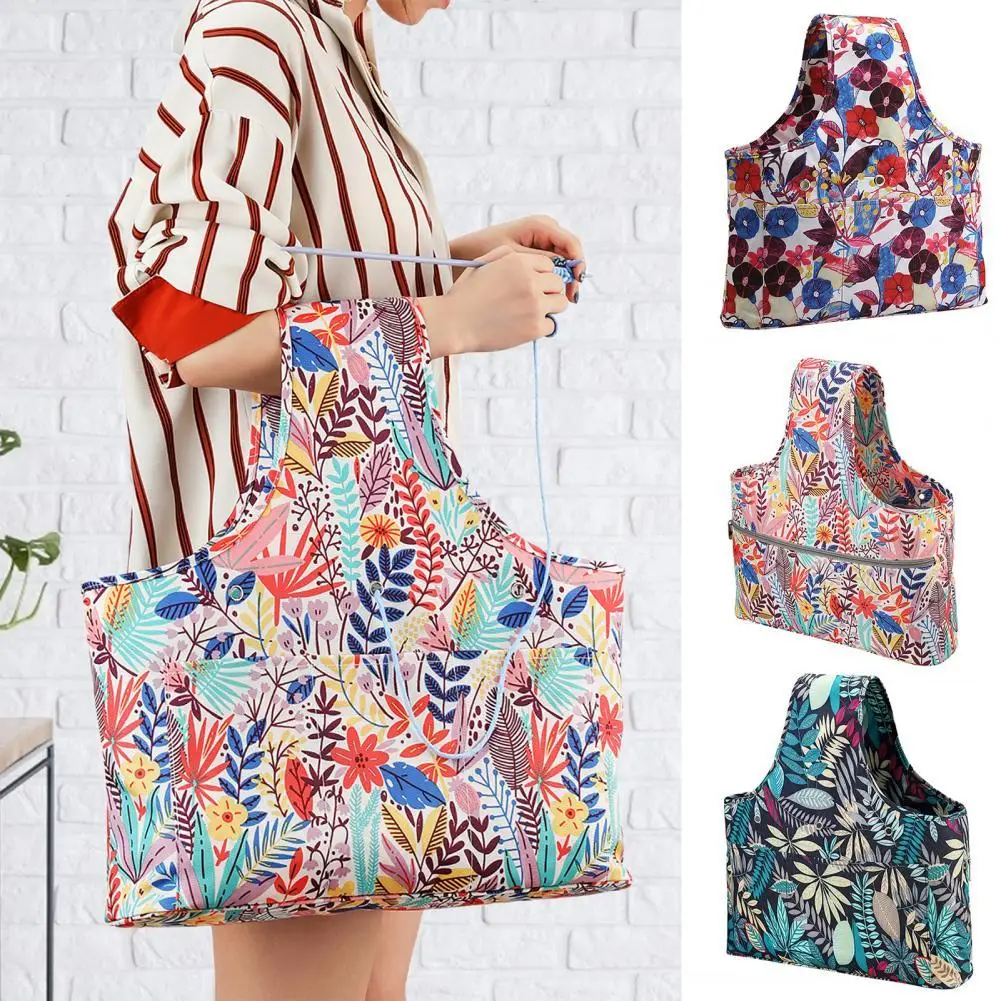 

Multi-use Sewing Pouch Exquisite Stylish 600D Oxford Cloth Bright-colored Sewing Organizer Pouch Organization Storage Bags