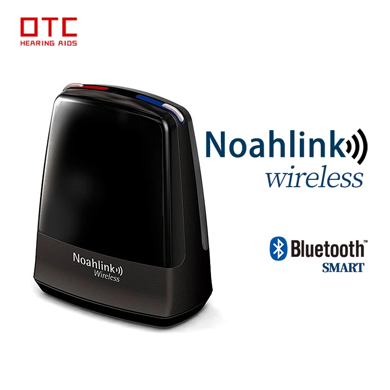 Noahlink-programador de audífonos inalámbrico por Bluetooth, máquina de programación de ayuda auditiva Digital negra