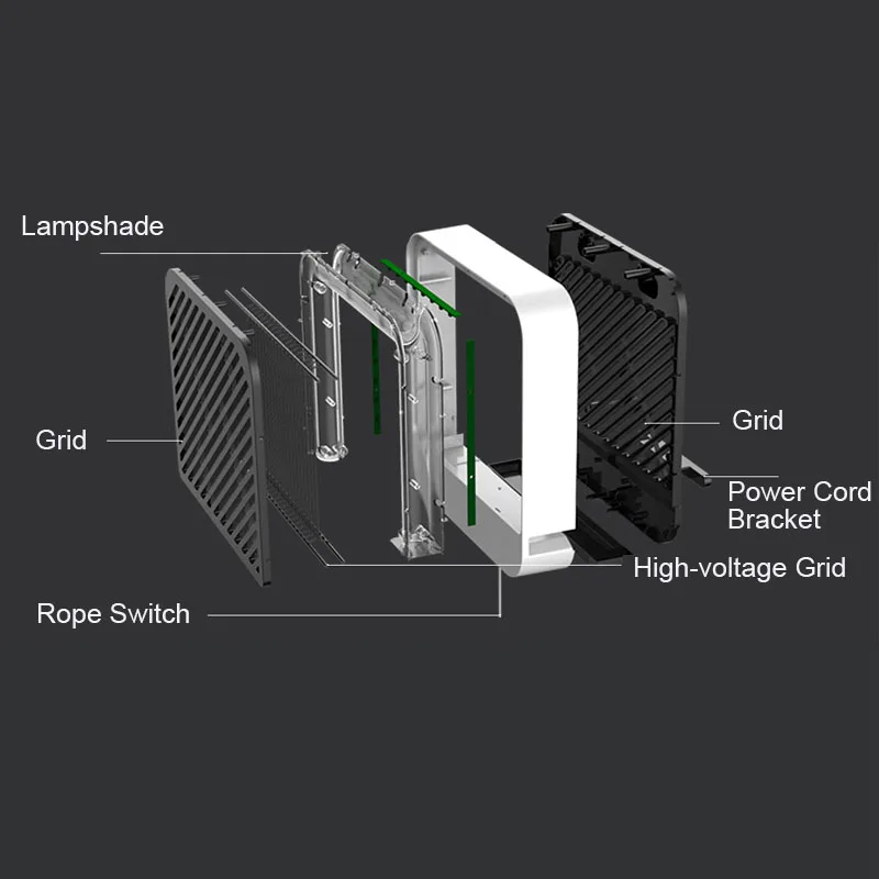 Светодиодная лампа ловушка для комаров низковольтный Ультрафиолетовый прибор