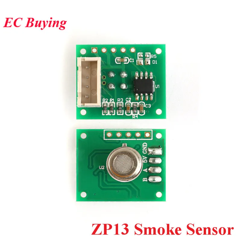 

Smoke Gas Sensor Module ZP13 Detector Smoke Indoor Home Smoke Sensor Alarm For Arduino