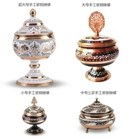 luxury hand made enamel sugar cane candy basin for storage and decoration