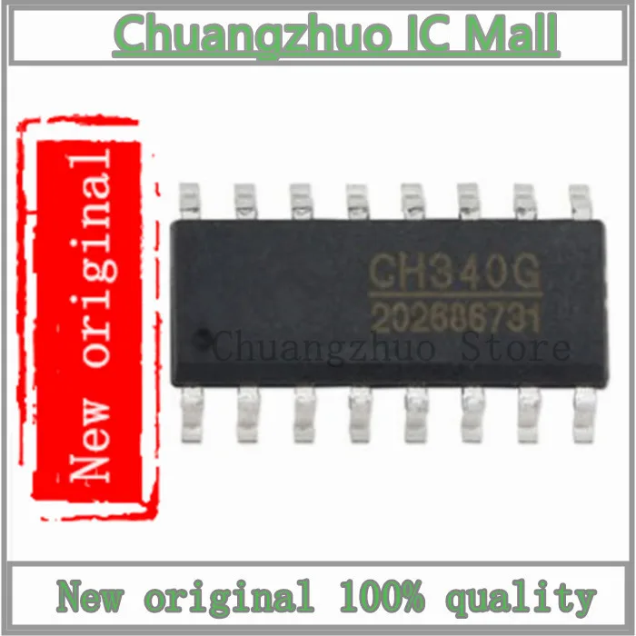 

1PCS/lot CH340G SOP-16 CH340 SOP16 SOP SMD IC Chip New original