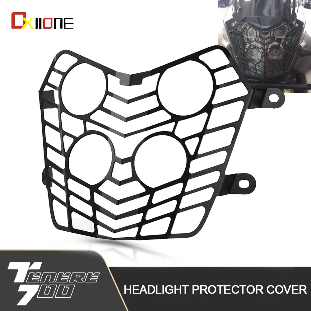 

For Yamaha Tenere 700 Tenere 700 T7 Rally XTZ700 XT700Z Tenere 2019 2020 2021 Motorcycle Headlight Protector Cover Grill Parts