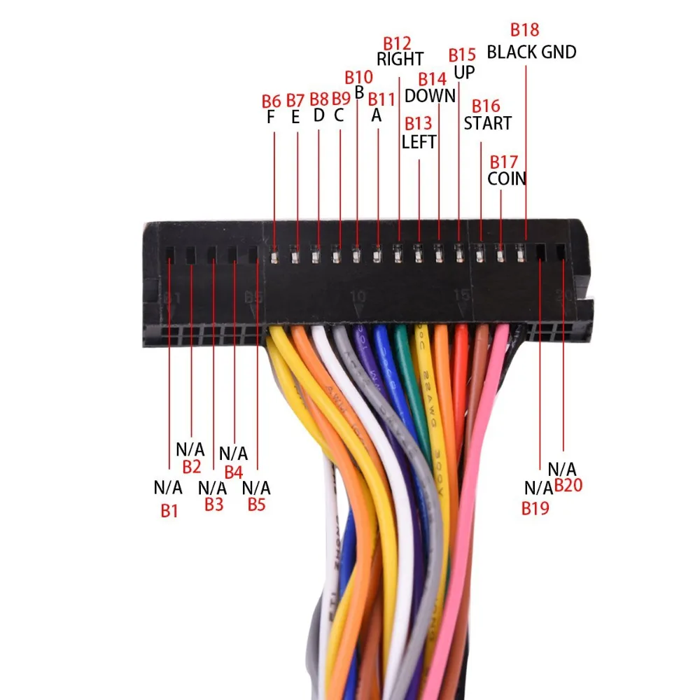 2 игрока DIY аркадный набор Pandora box 6 1300 в 1 игровая доска и 5Pin джойстик Американский HAPP Стиль Кнопка для аркадной машины