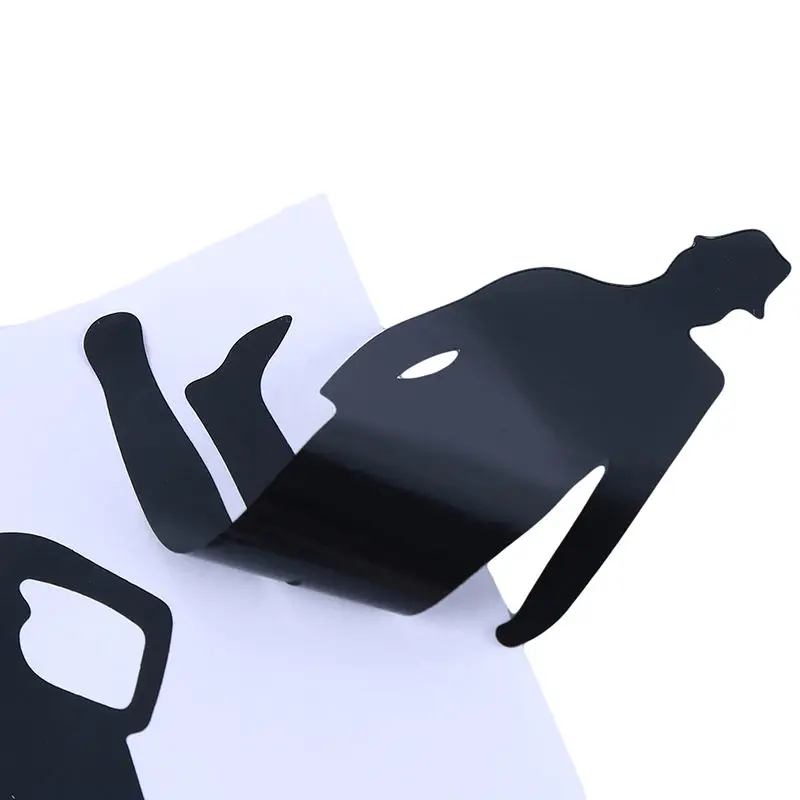 Новые стильные винтажные наклейки на дверь унитаза для мужчин и женщин