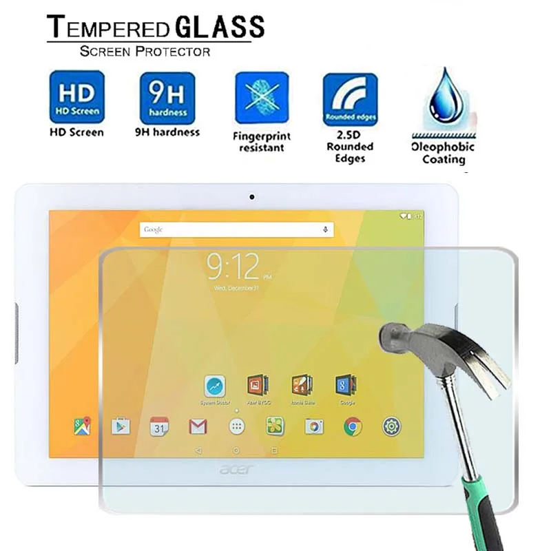 Для Acer Iconia One 10 B3 A20 1 дюйма Премиум планшет 9H Закаленное стекло Защитная пленка для
