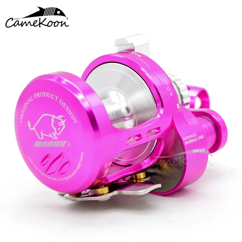 Металлическая катушка CAMEKOON CNC с медленным отжимом накладная Обычная для лодки в