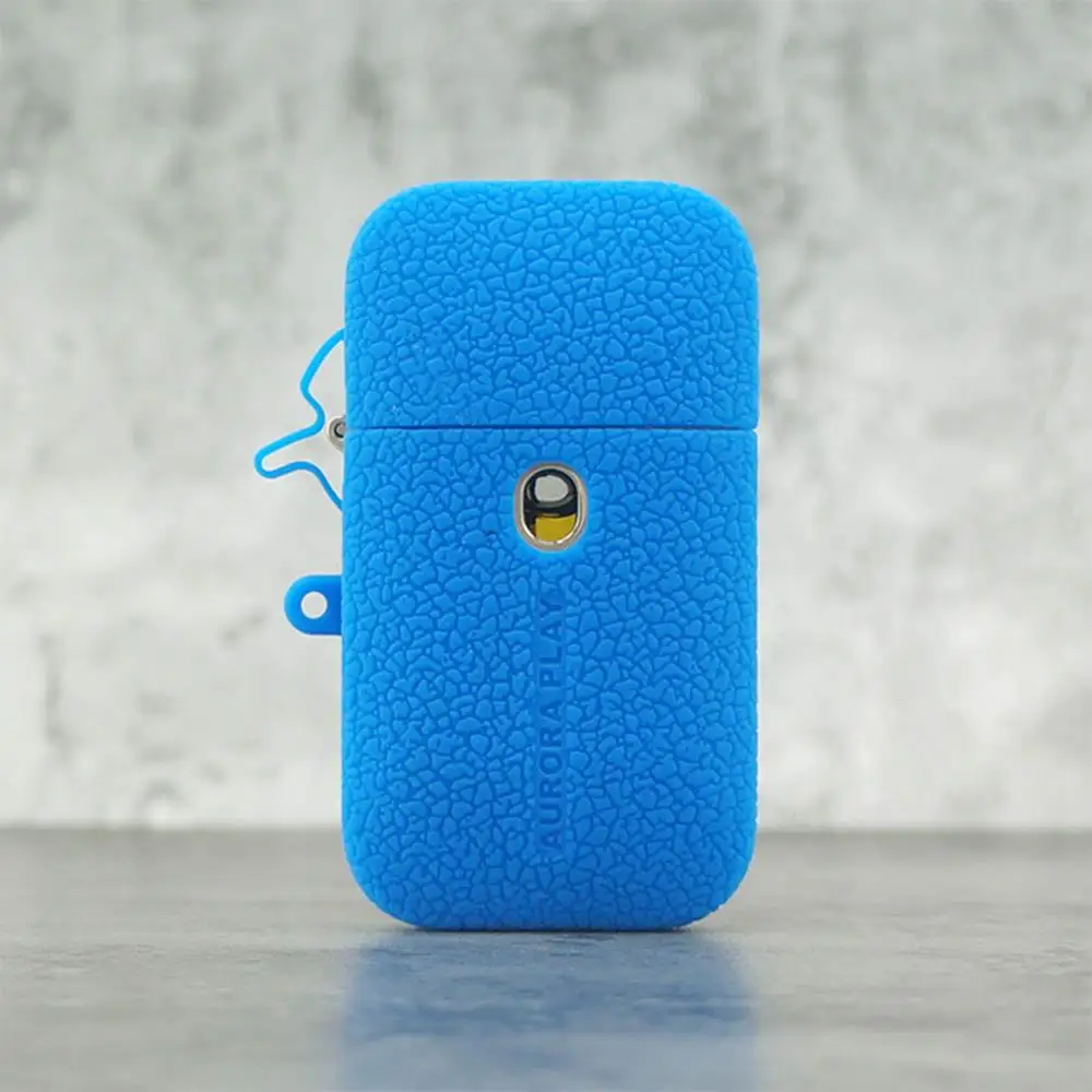 Blue Чехол с текстурой для Vaporesso Aurora Play pod, силиконовый чехол-накладка, гелевый Чехол для Vape Play Aurora pod Modshield - Цвет: Blue