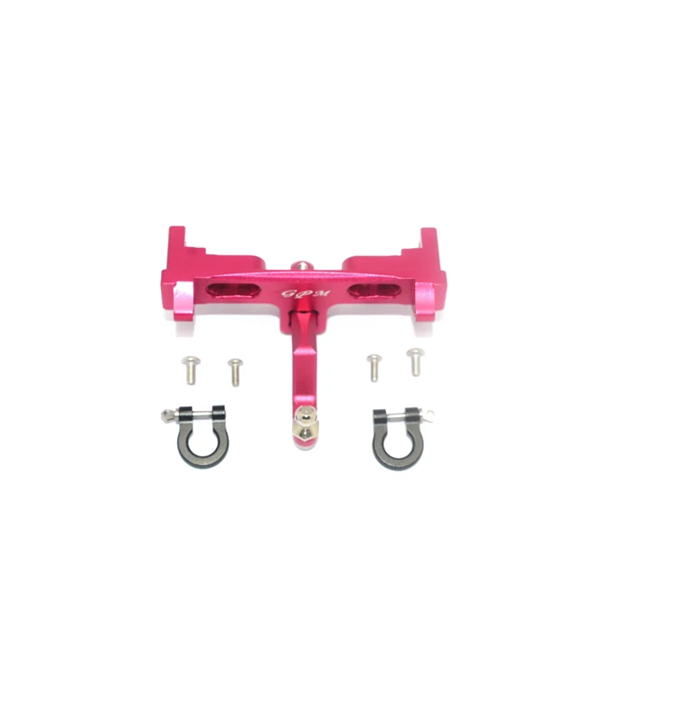 GPM SALUMINIUM REAR BUMPER MOUNT+D-RINGS+TOW HOOK For AXIAL 1/10 4WD ELECTRIC SCX10 II UMG10-AXI90075 RC Upgrade | Игрушки и хобби