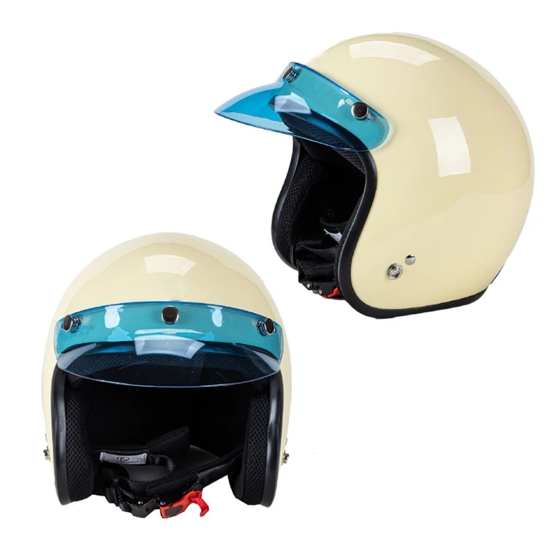 Visière Originale à 3 Boutons Fumé Pour Casque MX Vente En Ligne