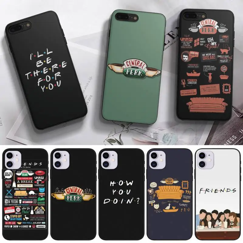 

Coffee Friends Phone Case Fundas Shell Cover For Samsung A51 A52 A71 A72 A80 A91 A20E A32 A31 A21 A11