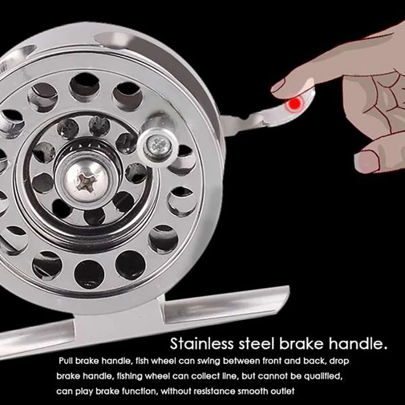 

Fishing Reels Right Former Rafting Fishing Reel For Ice Fishing Fly Fishing Tackle 50mm