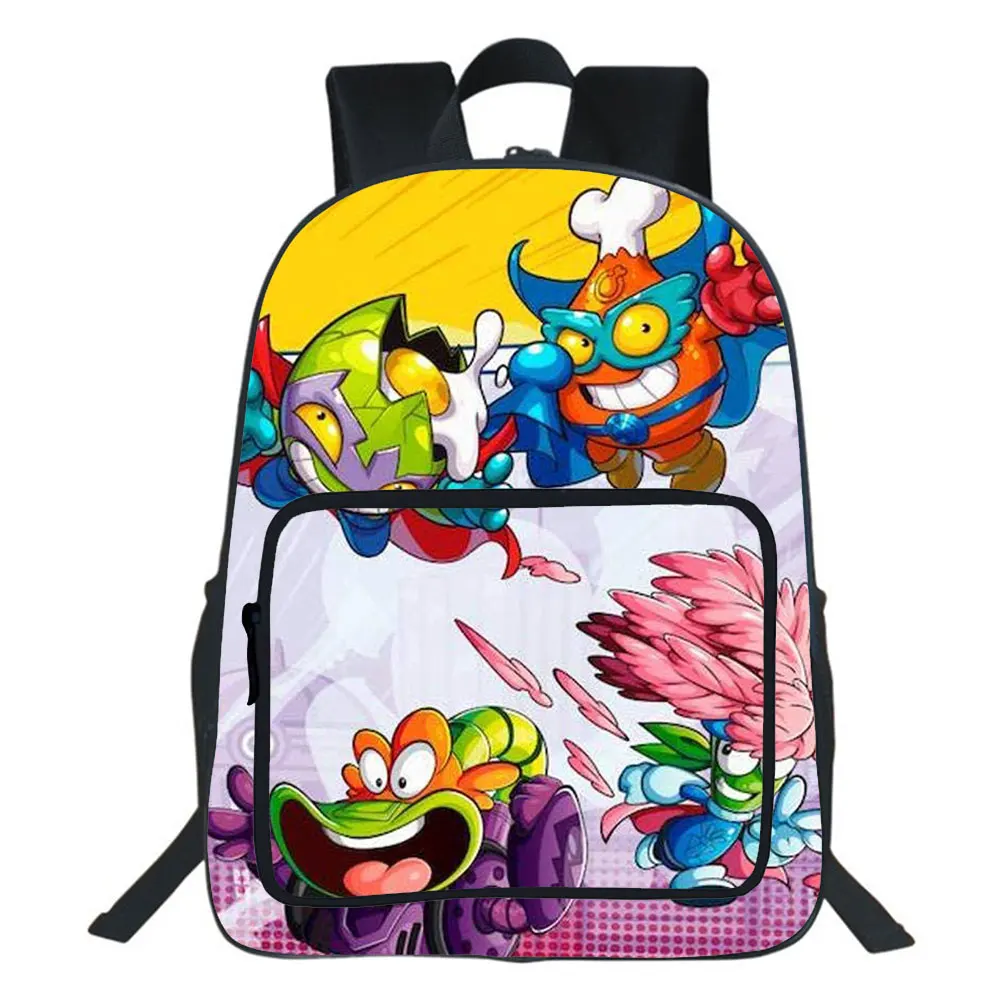Game Super Zings Backpack Students Women Bags Fashion New Pattern Super Things School Bag Teens Daily Backpack Men Travel Bag