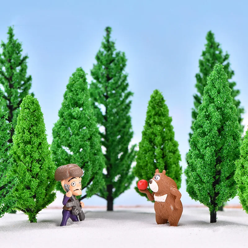 5 шт. миниатюрный садовые фигурки из смолы искусственное дерево гномов Террариум