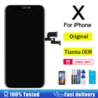 Оригинальный ЖК-дисплей OEM для экрана Pantalla Iphone X 11 Pro Max, сенсорный 3D экран в сборе для замены для XR XS 11 Tianma