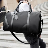 double twelve lowest price women men solid color handbag travel storage bag fitness luggage duffle pouch christmas gifts