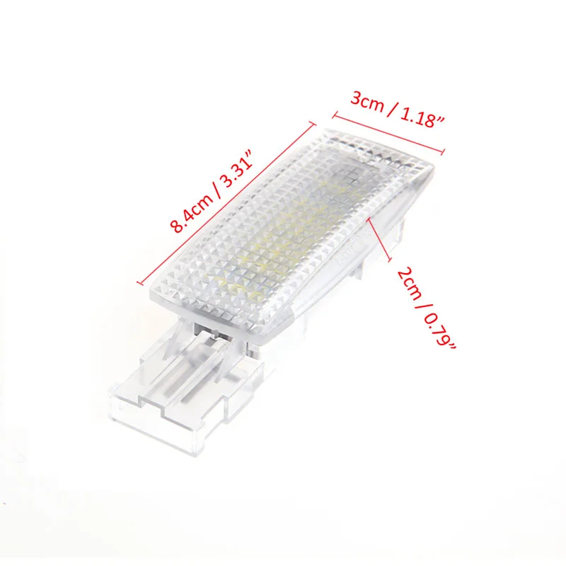 

2PCS LED Interior Visor Vanity Mirror Light Lamp For Passat Tiguan Golf